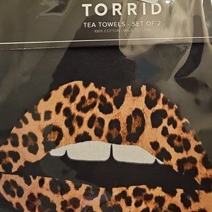TORRID Tea Towels- set of 2, NWT